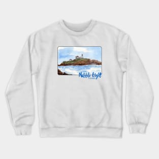 Nubble Light, Maine Crewneck Sweatshirt